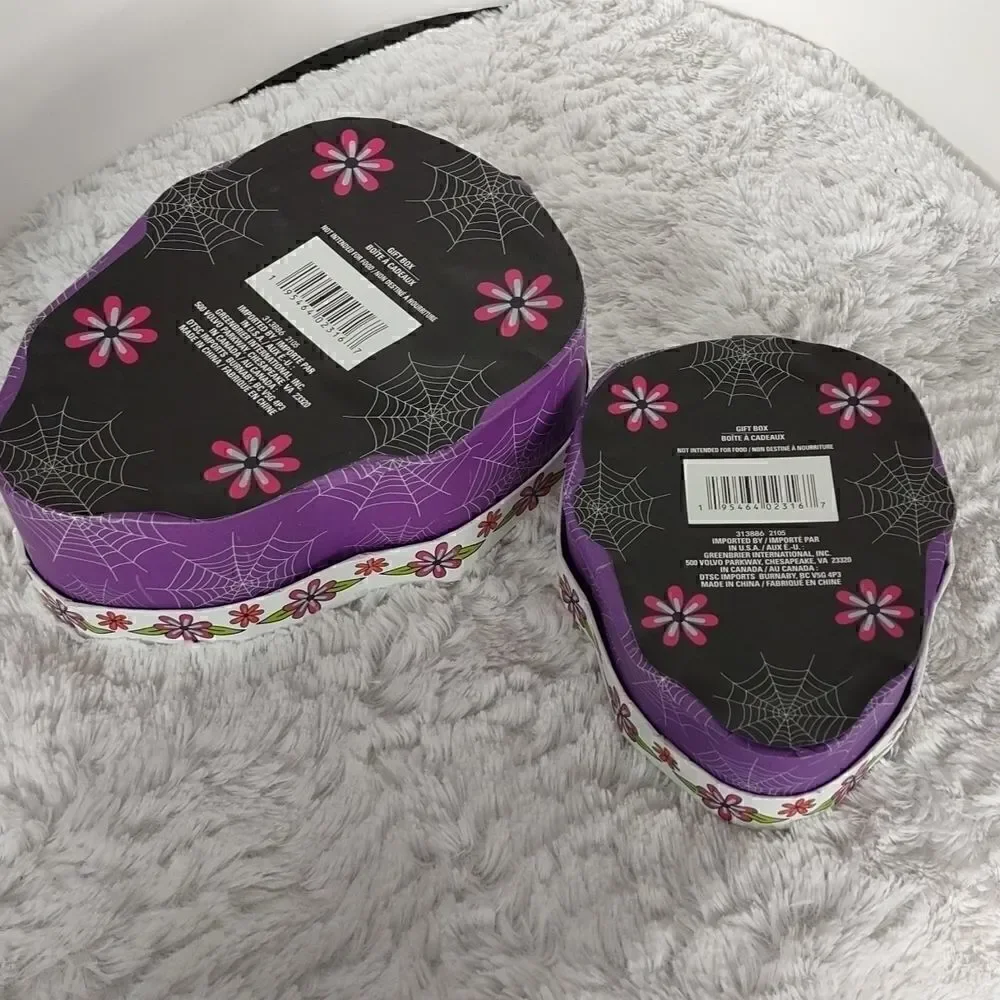 Two New Day of the Dead Decorative Skull Boxes
